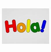 Image result for Hola Spanish Greeting Clipart