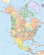 Image result for North America Map PDF