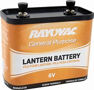 Image result for 6 Volt Lantern Battery