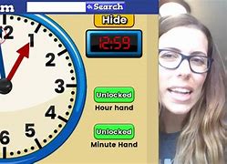 Image result for Interactive Analog Clock for Kids
