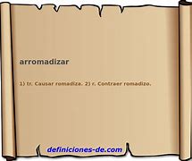 Image result for arromadizar