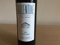 Image result for Ballentine Petite Sirah