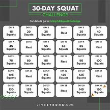 Image result for Squat Challenge 30 Days