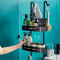 Image result for Bathroom Shelf Bamboo