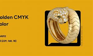 Image result for Gold CMYK