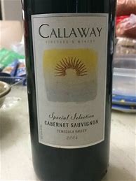 Image result for Callaway Cabernet Sauvignon