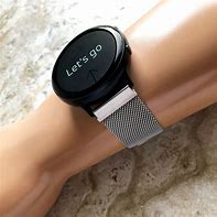 Image result for Silver Smartwatch Elastic Band
