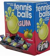 Image result for Tennis Ball Bubble Gum