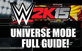 Image result for WWE 2K15 Universe Mode Xbox 360