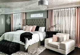 Image result for Rose Gold and Brown Bedroom