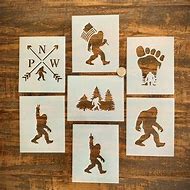 Image result for Sassy the Sasquatch Stencil