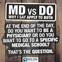 Image result for MD vs Do School