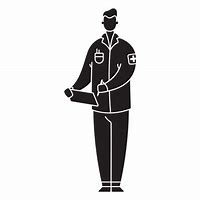 Image result for EMT Person Silhouette