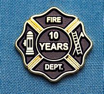 Image result for Fire Department Insignia Pin