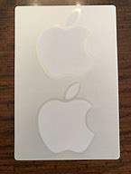 Image result for White Apple Sticker