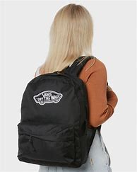 Image result for Black Vans Backpack