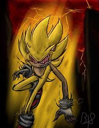 Image result for Fleetway Sonic Drawing