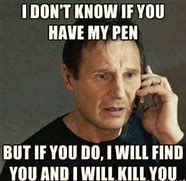 Image result for Office Pen Meme