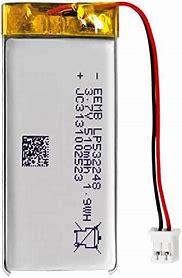 Image result for Lithium Ion Polymer Battery 3.7V 3800mAh