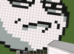 Image result for Minecraft Meme Pixel Art