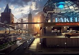 Image result for Retro Future City