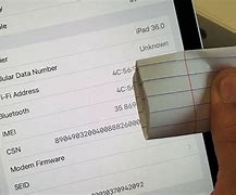 Image result for Imei Number On iPad