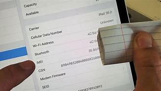Image result for Imei Number iPad Mini