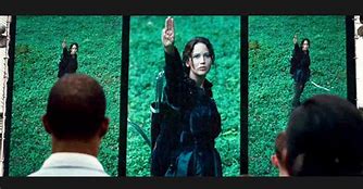 Image result for Katniss 3 Fingers Meme