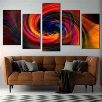 Image result for Colorful Abstract Wall Art