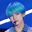 Image result for BTS Kim Tae Hyung Blue Hair