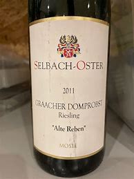 Image result for Selbach Oster Graacher Domprobst Riesling Spatlese feinherb Alte Reben