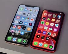 Image result for iPhone XR vs iPhone X Sideby Side