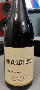 Image result for August West Pinot Noir Graham Family