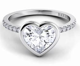 Image result for Heart Shaped Diamond Ring
