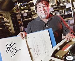 Image result for Steve Wozniak Signature