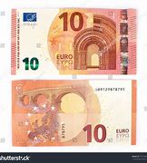 Image result for 10 EUR Note Siez