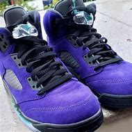 Image result for Purple Jordan 5s