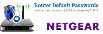 Image result for Netgear Default Password