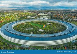 Image result for Aerial View of Apple Headquarters