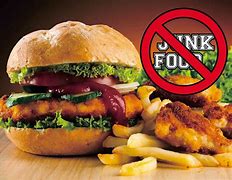 Image result for No Junk Food Logo Design
