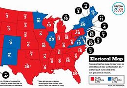 Image result for Electoral College Map 2020 Printable