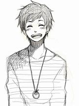 Image result for Happy Anime Boy Drawing Easy