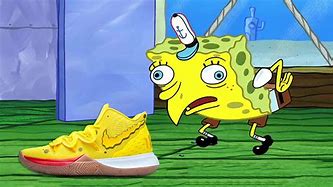 Image result for Spongebob Nike Shoes Meme