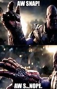 Image result for Thanos Snap Meme