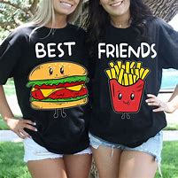 Image result for Matching BFF T-Shirts