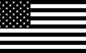 Image result for American Flag SVG Black N White