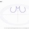 Image result for Batman Logo Easy to Draw