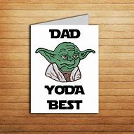 Image result for Yoda Father's Day Card