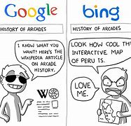Image result for Google vs Bing Dog Meme
