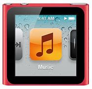 Image result for Red Apple iPod Nano